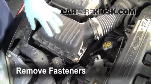 2001 Chrysler LHS 3.5L V6 Batterie Changement